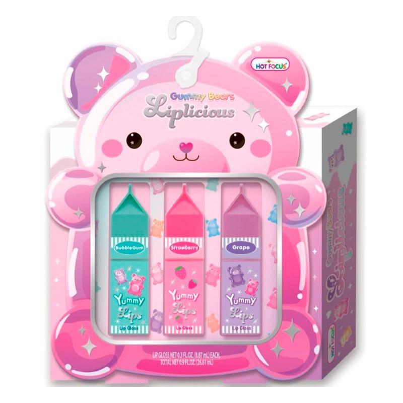 Hot Focus Lipless Lip Balm Set 3 Pieces