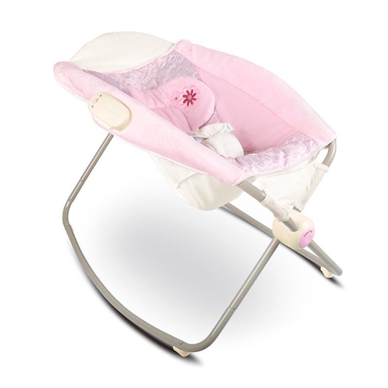 Baby Rocking Bed - Pink