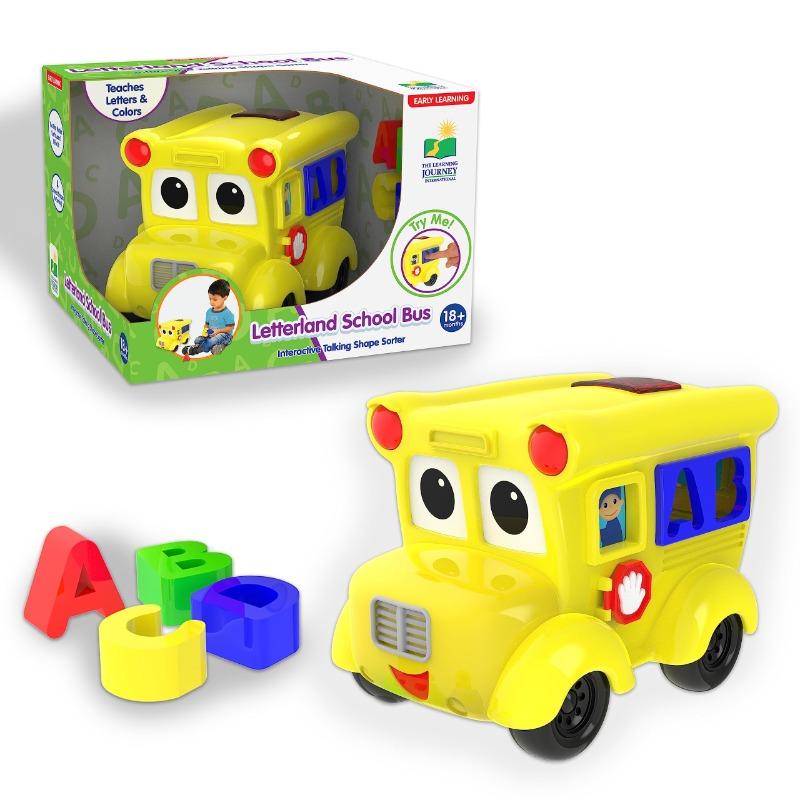 RC Shape Sorter Letterland School Bus