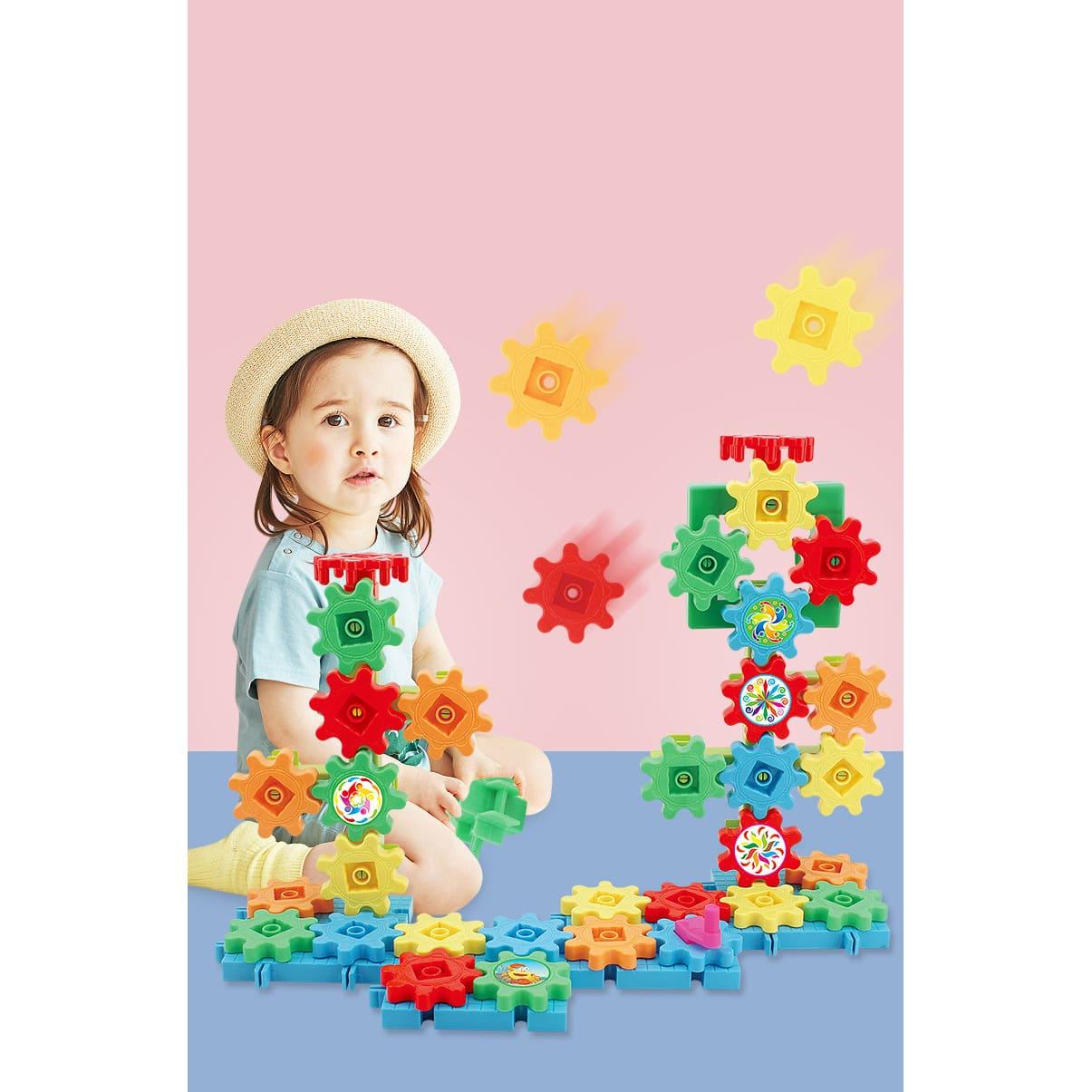 بيلالونا - كتل بناء طاحونة الهواء البلاستيكية