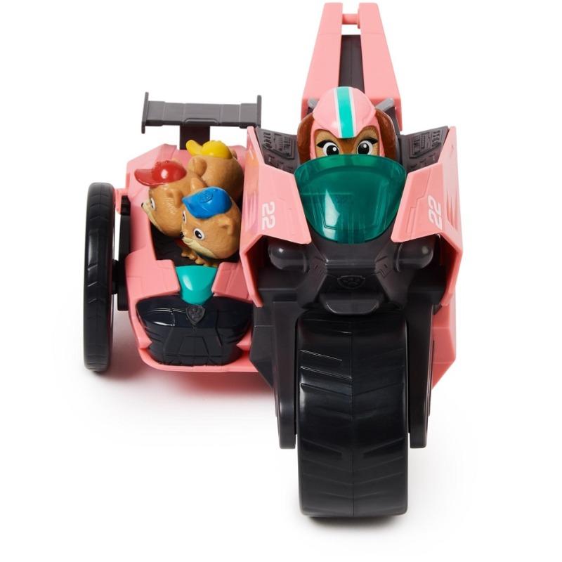 PAW Patrol Motorcycle Toy Vehicle with Mighty Pups Liberty and Junior Patroller Toy Figures