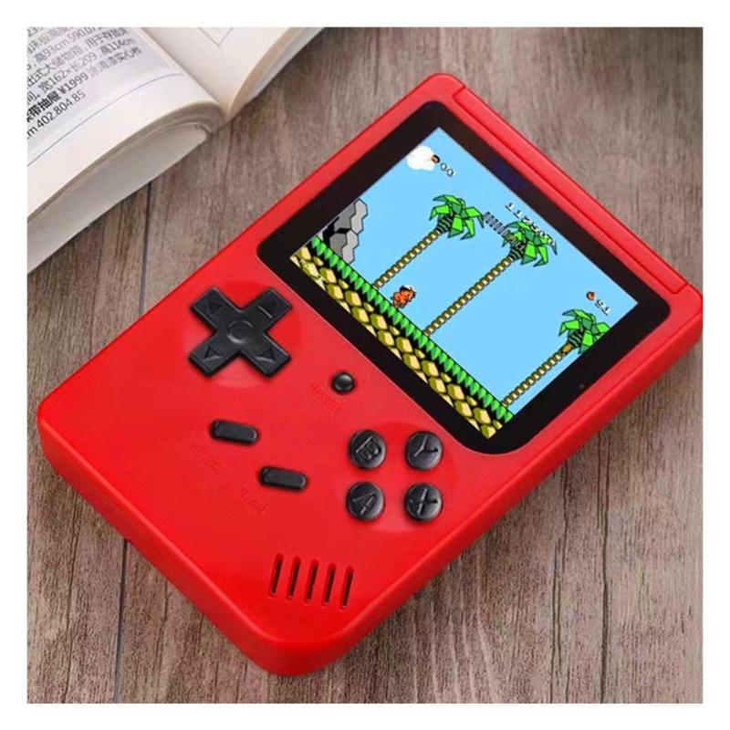 جهاز ألعاب 400 في 1 بشاشة 2.8 إنش - أحمر