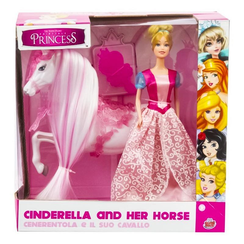 Princess Cinderella Doll With Horse