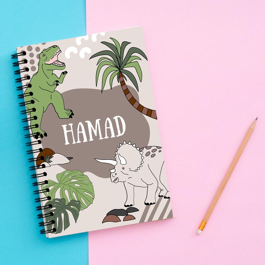 دفتر - الديناصورات