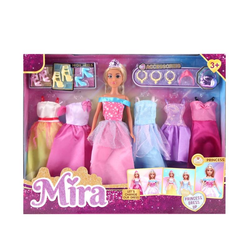 Mira Fashion Princess Doll Dress Up Set