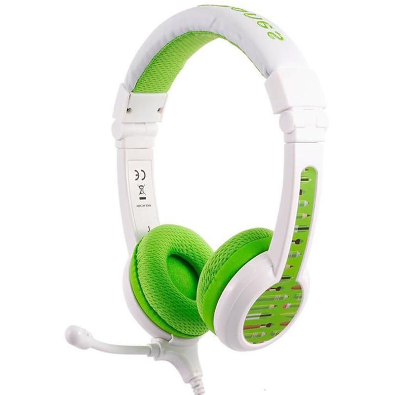 BuddyPhones School Plus Kids Headphones - Green