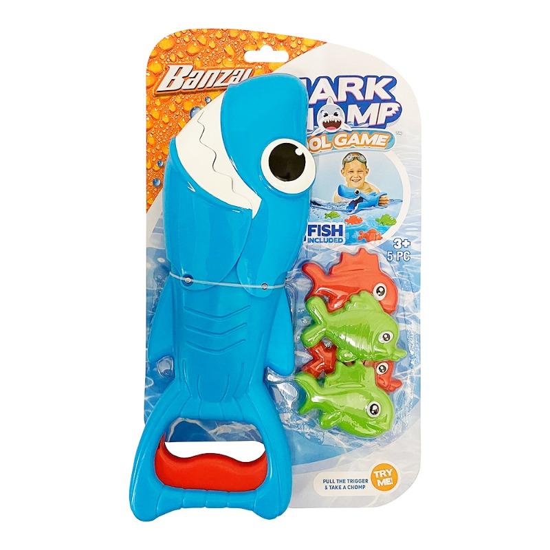 بانزاي - لعبة استحمام القرش تشومب 5 قطع