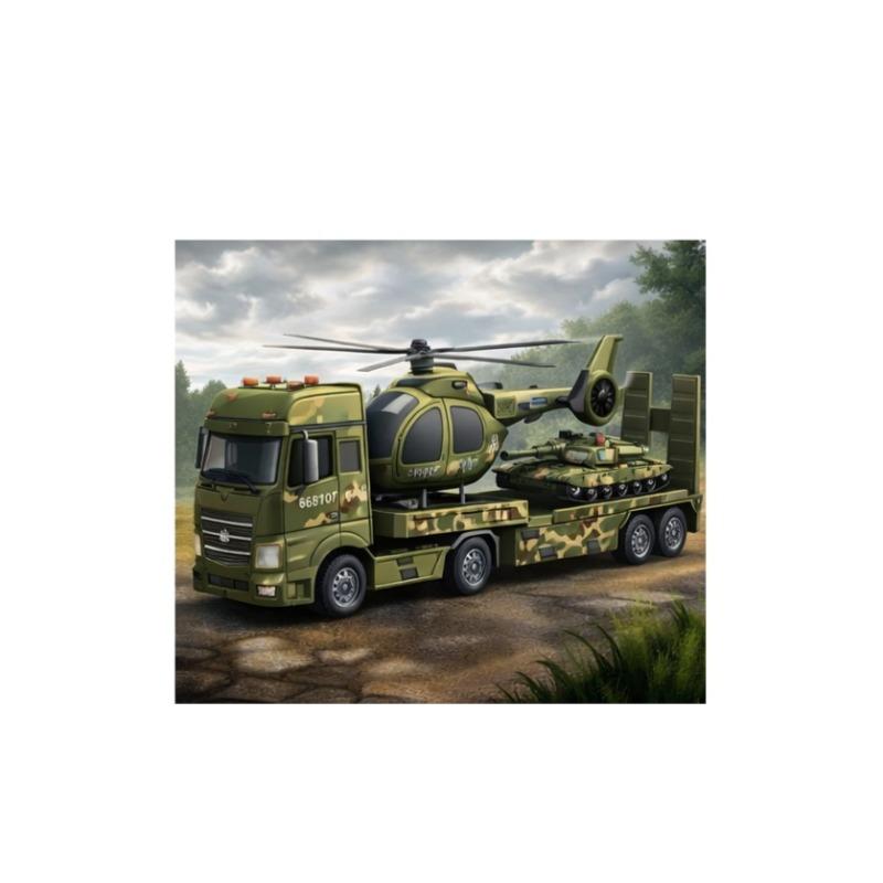 Tc Toys Military Transport Car For Kids