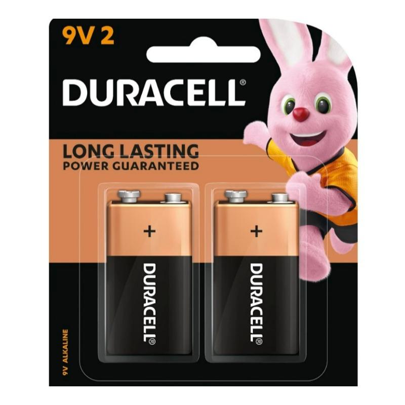 Duracell - 9V Battery Pack With 2 Pcs