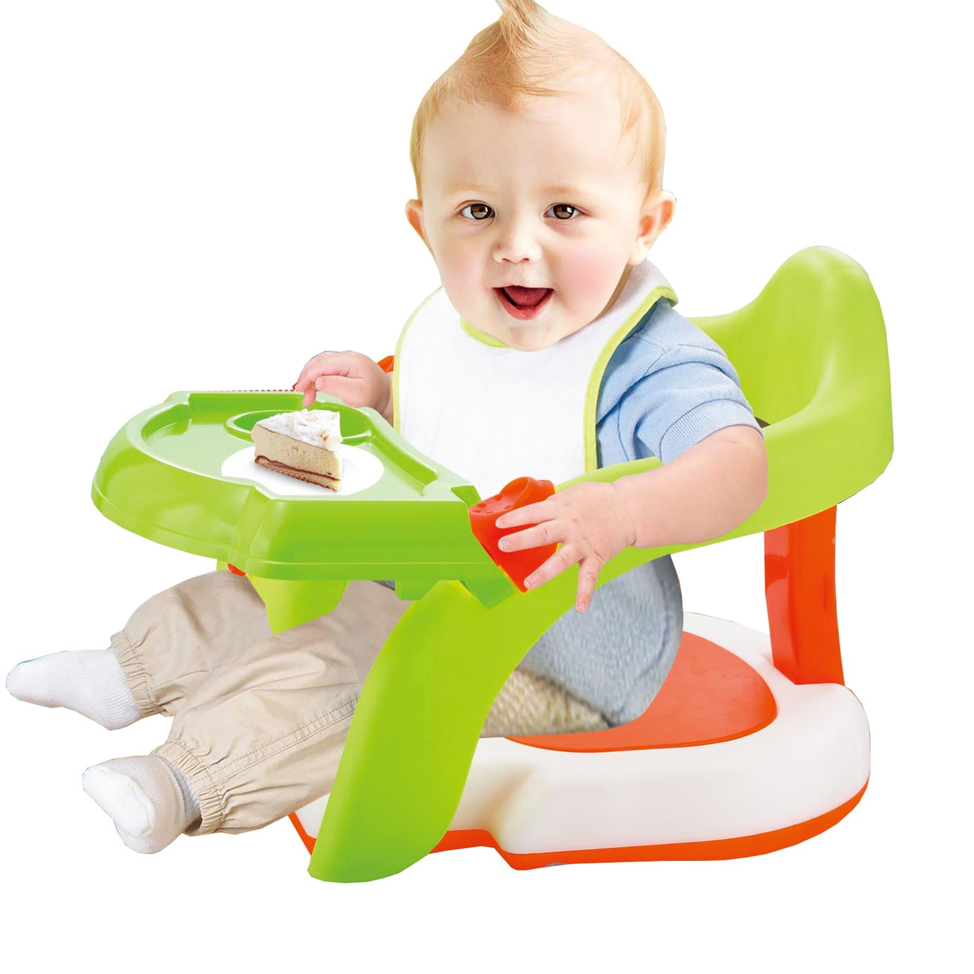 كرسي تناول الطعام للأطفال 2 في 1