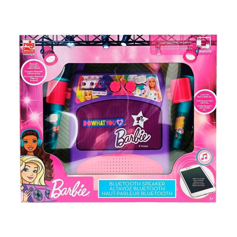 Barbie Toy Bluetooth Sound Amplifier with Microphones & Light