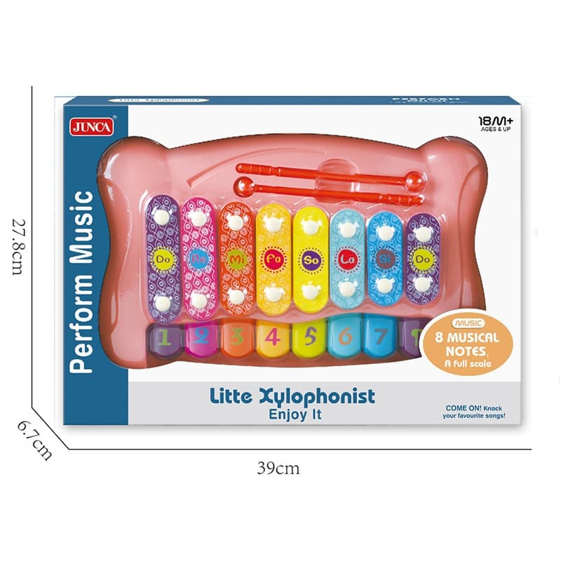 Junca Little Musical Xylophonist - Pink