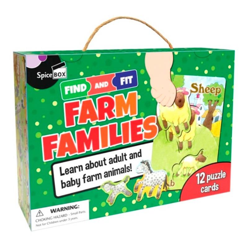 Spice Box Find And Fit Farm Families Learning Toy