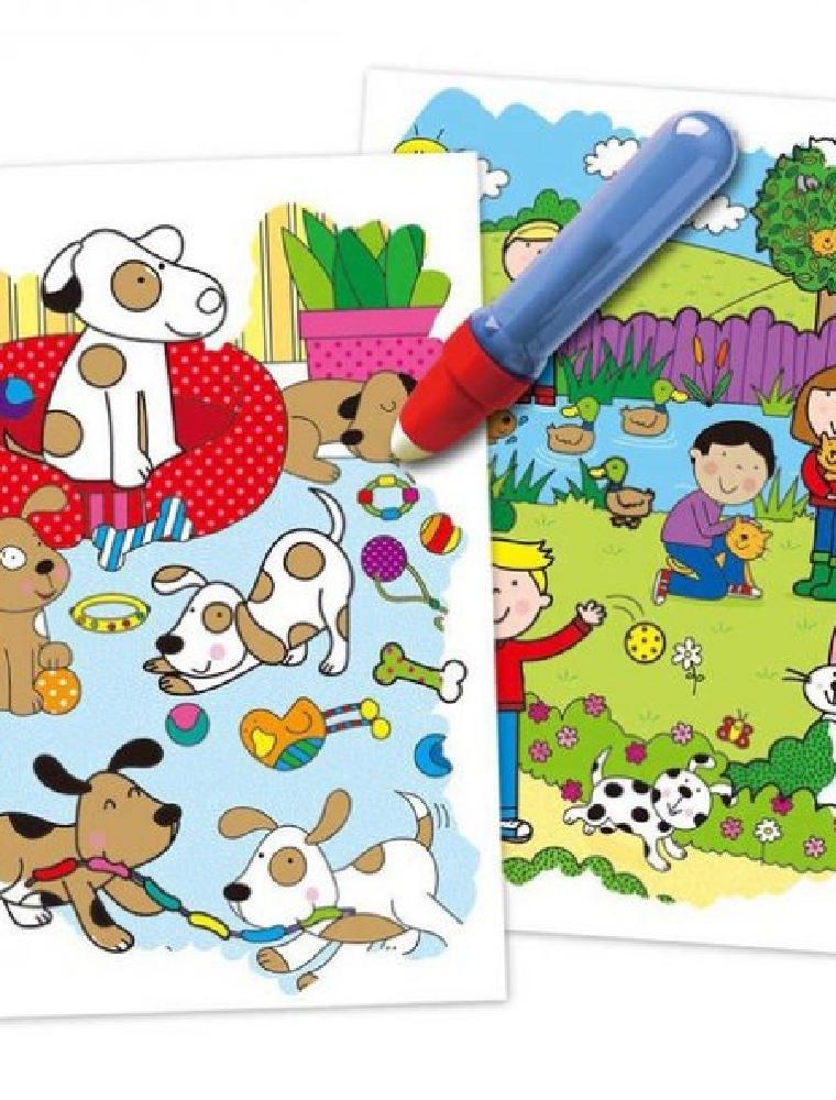 جالت - التلوين المائي السحري لمجموعة الحيوانات الأليفة