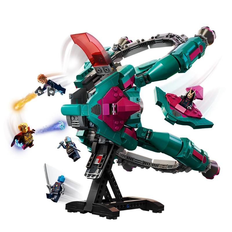 ليجو - مجموعة كتل بناء وتركيب سفينة الحراس - 1108 قطعة 76255