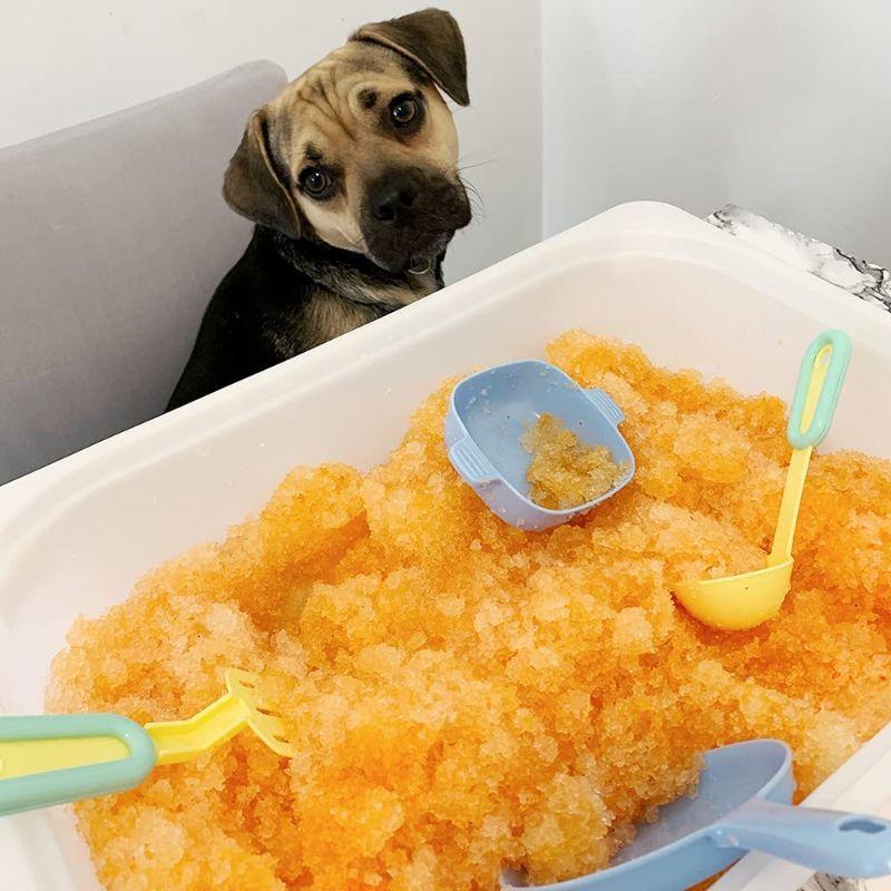 جيلي باف 600 جم برتقالى وردي و 2 من مسحوق الفرقعة