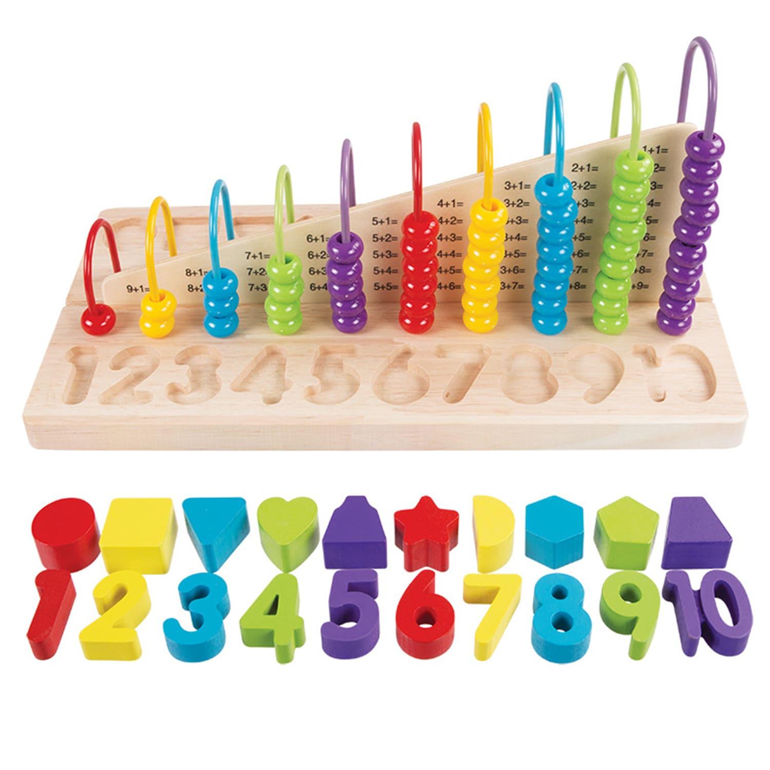 Beilaluna - Wooden Children Triple Play Calculating Toy