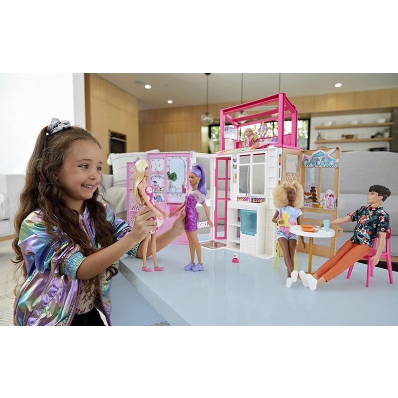 Barbie House with Doll