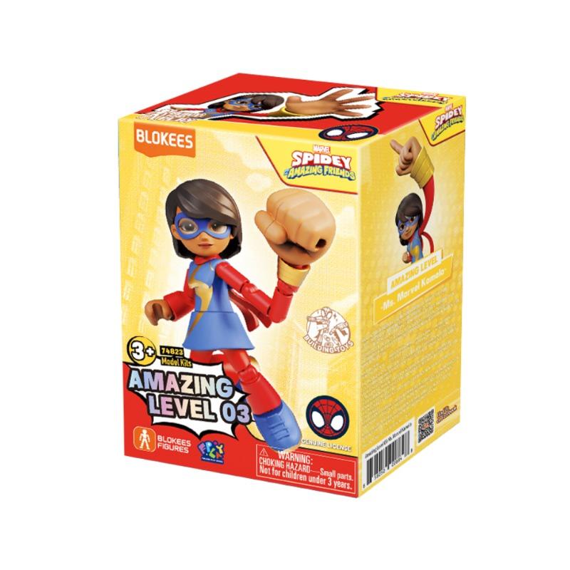بلوكيز مارفل سبايدي وأصدقاؤه المذهلون - شخصية السيدة مارفل كامالا خان نموذج تركيب.