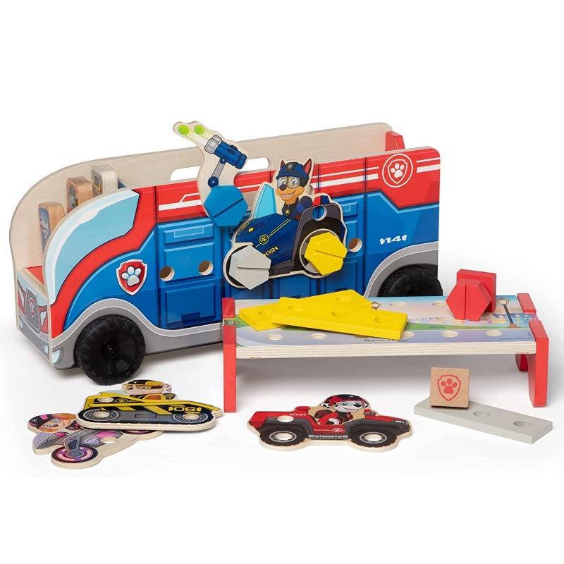Melissa And Doug Paw Patrol 2 Match And Build Mission Cruiser