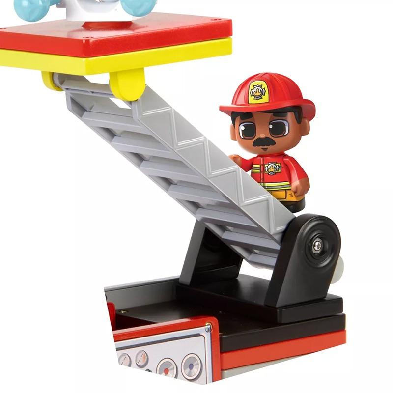 تايل تاون - مجموعة كتل بناء شاحة الإطفاء المغناطيسية