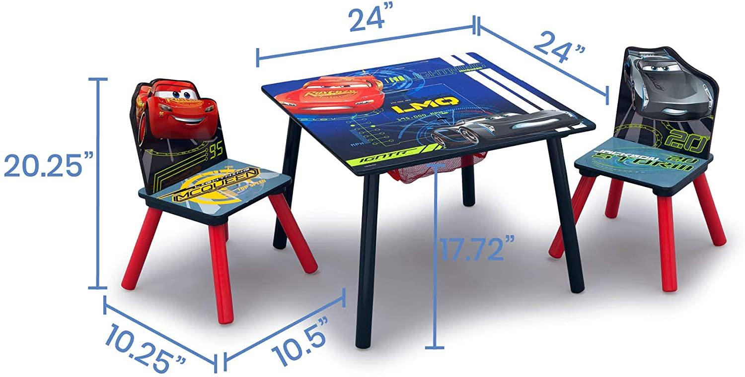 Delta Children Cars Table And Two Chairs
