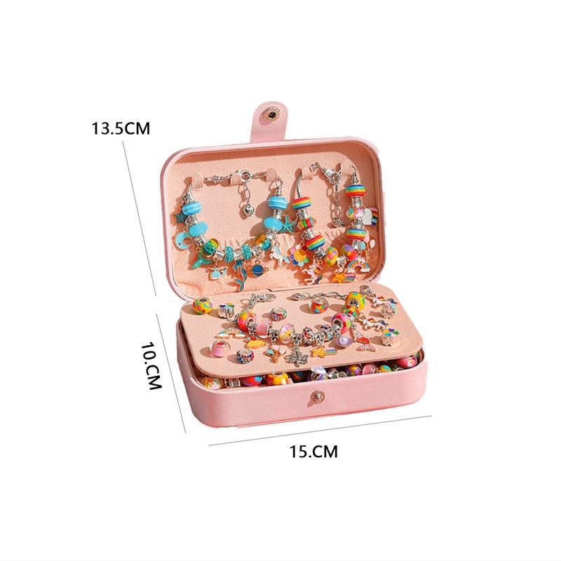 Dream Princess Jewelry Box 2 DIY Creative Beads 120 Pcs