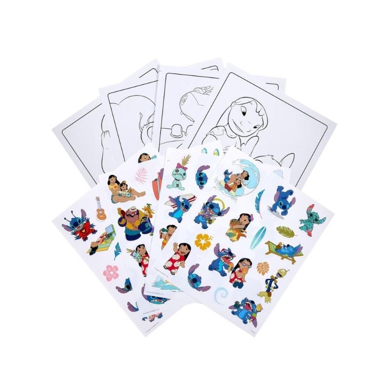 كرايولا - كتاب تلوين وملصقات ليلو و ستيتش 32 صفحة