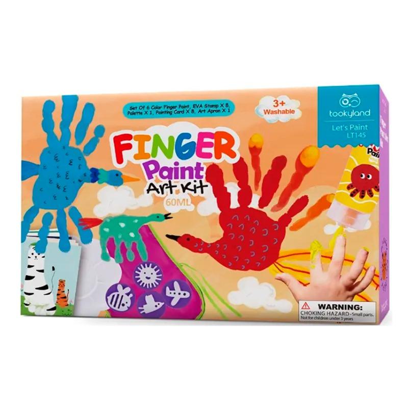 Tooky Toy Finger Paint Art Kit