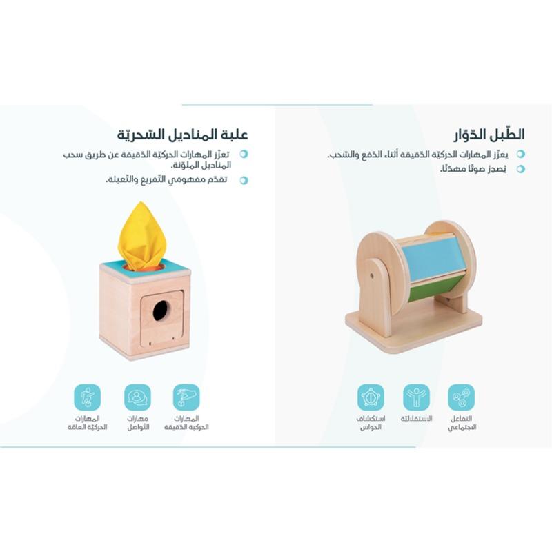 Bimbly Montessori Learning Box 0-6 months