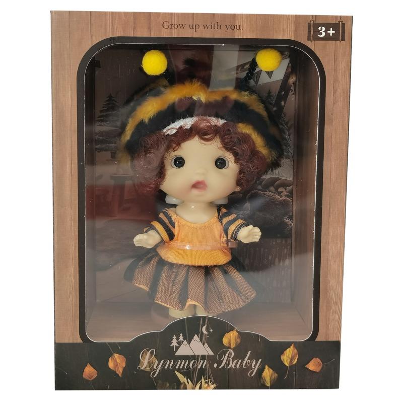 QISEN 4" Playful Lyman Baby Doll