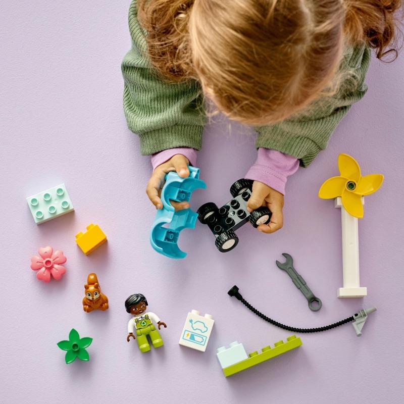 LEGO Town Wind Turbine and Electric Car 10985