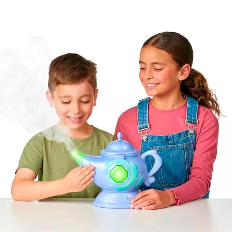 Magic Mixies Magic Genie Lamp with Interactive Plush -Purple