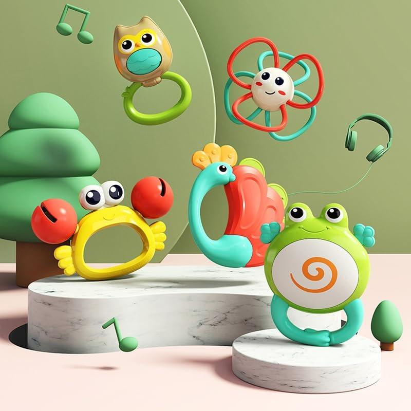 Hola Animal Orchestra Rattle Set