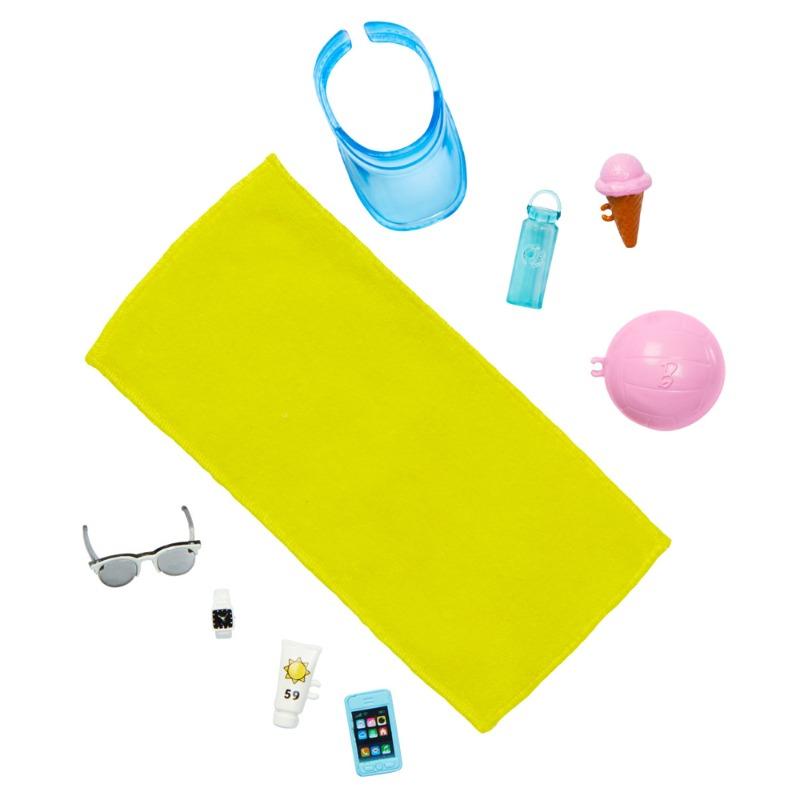 Blonde Ken Doll with Beach Accessories