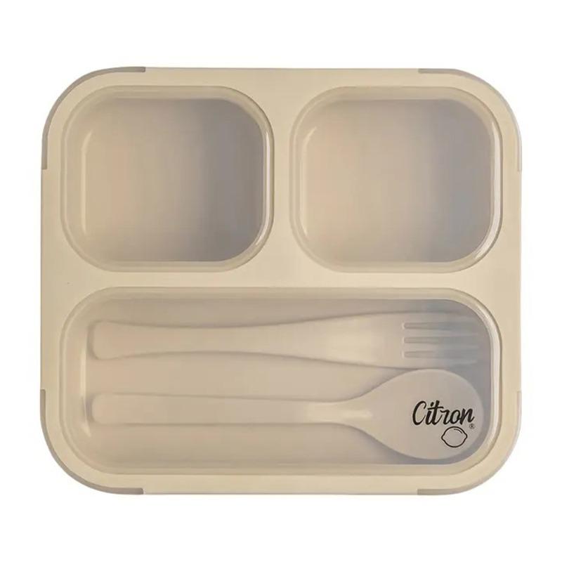 Lunchbox with Fork and Spoon