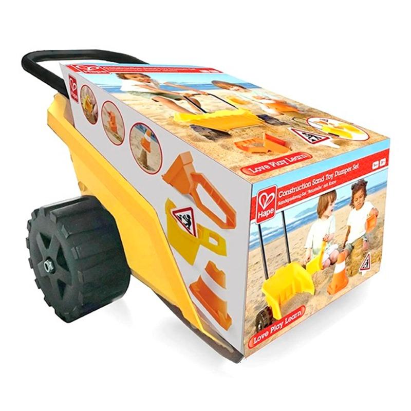 Hape Construction Sand Toy Dumper Set