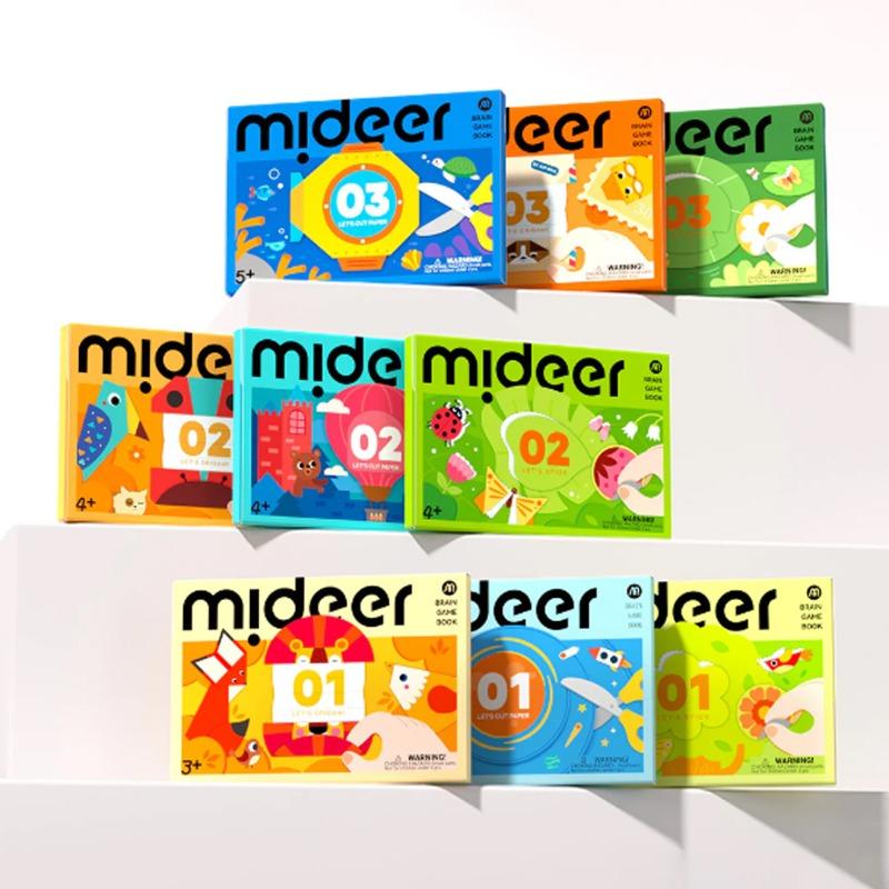 Mideer Level Up Brain Gamebook - Let's Stick Level 3