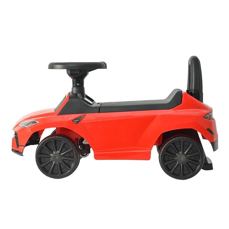 TOBBI Lamborghini Urus Foot-to-Floor Ride-On Car - Red