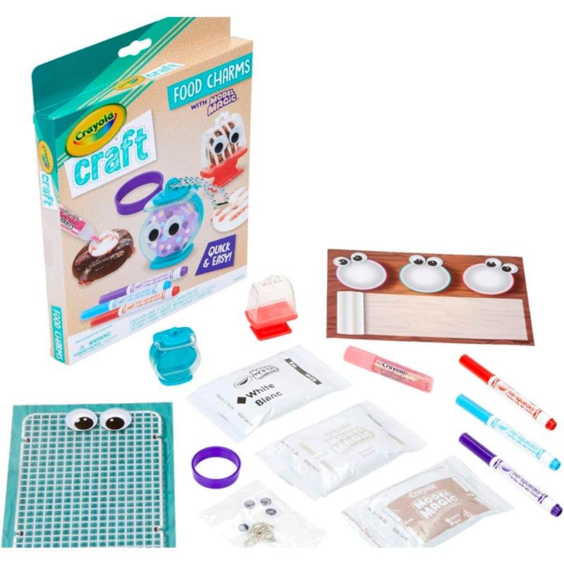 Crayola Craft Food Charms Craft Kit