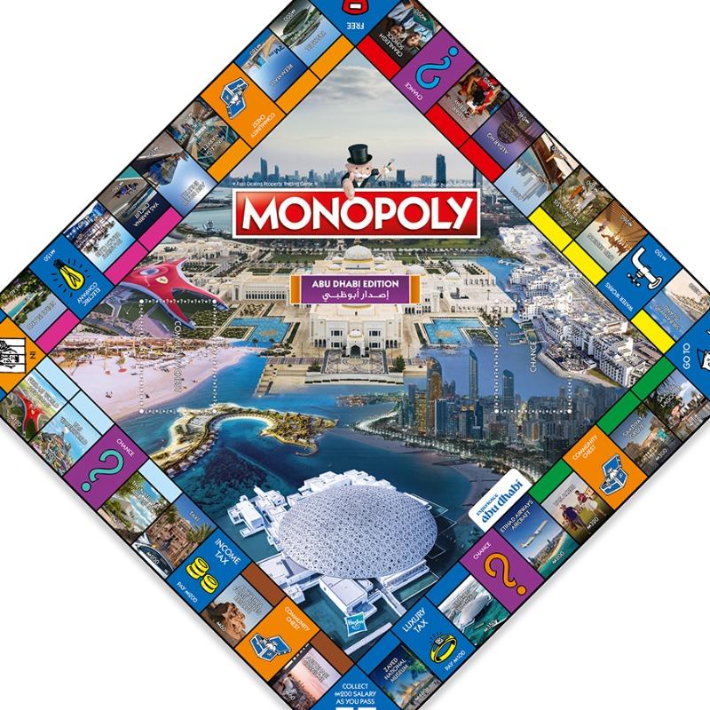Hasbro - Abu Dhabi Official Edition 1 Monopoly Board Game
