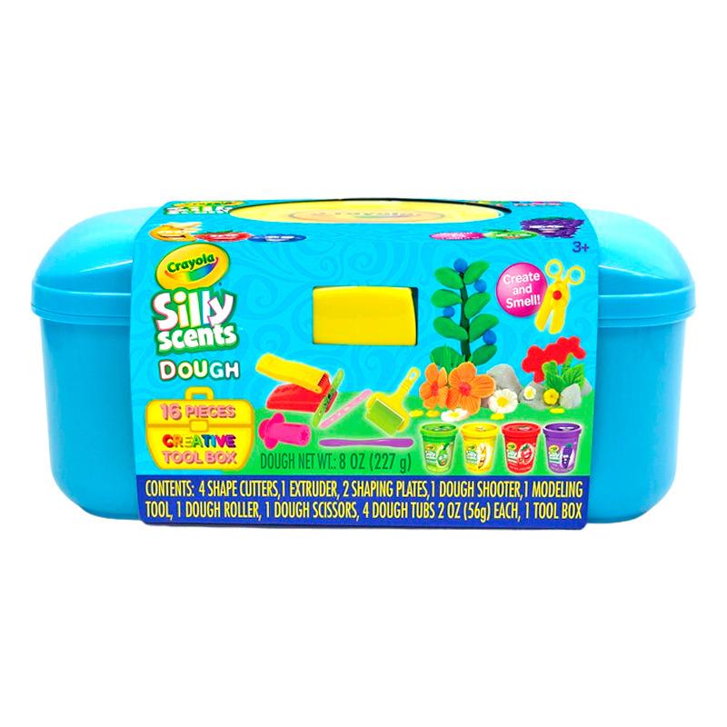Crayola Silly Scents Toolbox Dough Playset