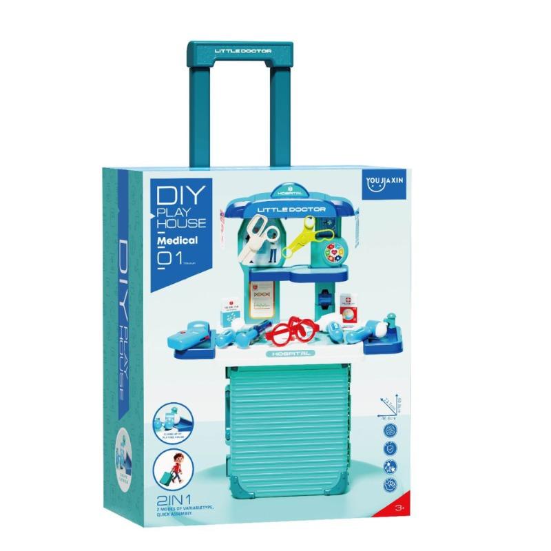 مجموعة طبيب لعب للأطفال – منزل اللعب