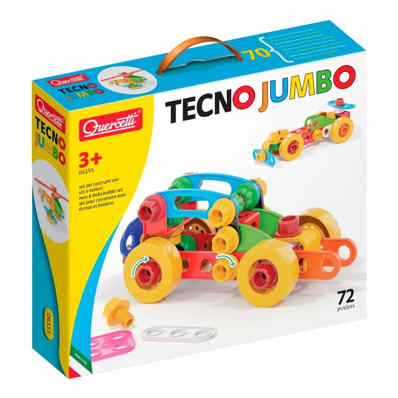Quercetti Tecno Jumbo - 72pcs