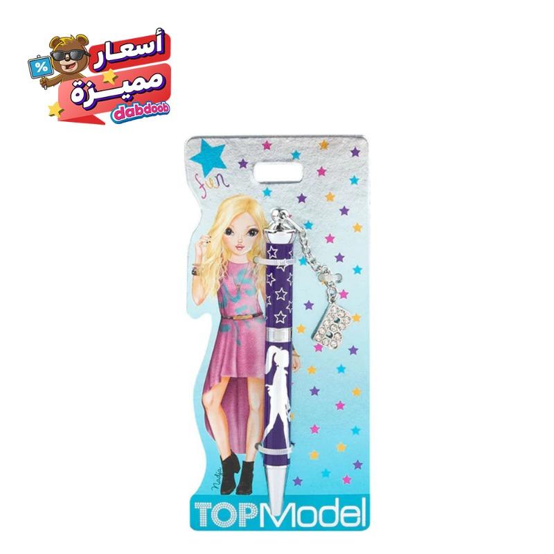 TOPModel Mini Ballpen With Alphabet Purple