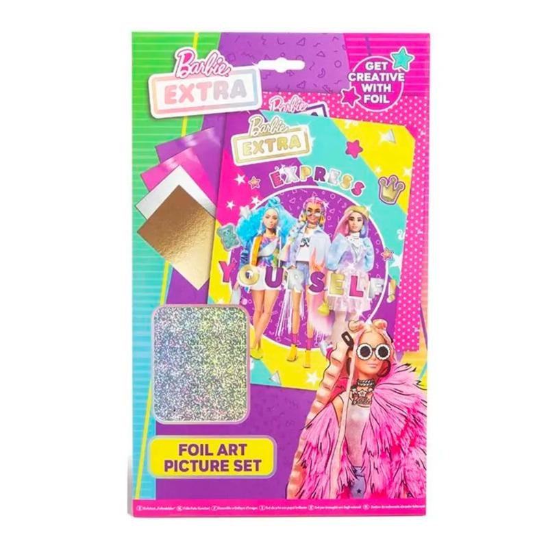 باربي - مجموعة تزيين الصور بالفويل