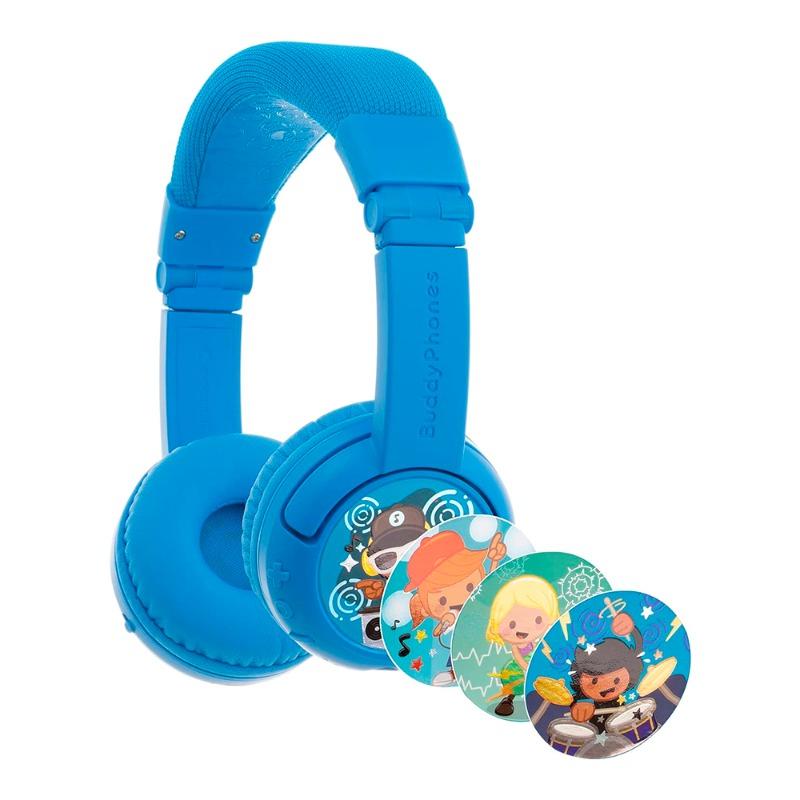 BuddyPhones Explore Kids Wireless Headphones - Blue
