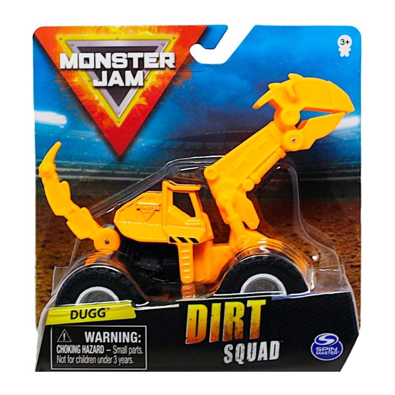 Monster Jam Digger Scoopz Blue Dirt Squad