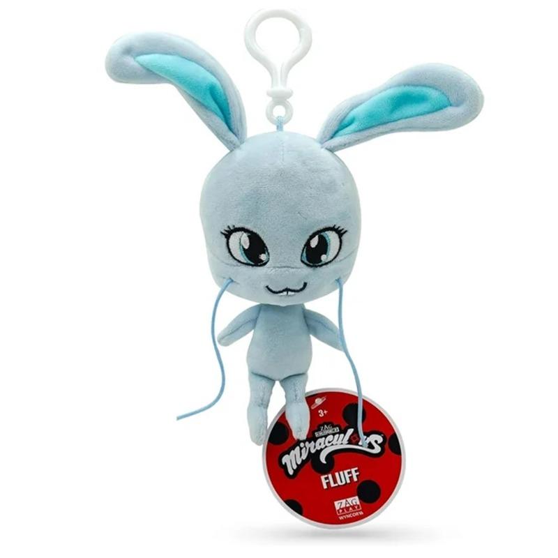 Miraculous Fluff Kwame Figure Plush Medallion 12cm