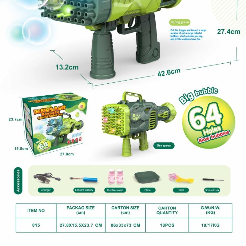 Space Dinosaur Bubble Gun